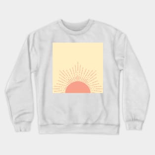 setting sun Crewneck Sweatshirt